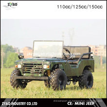 Especializado 150cc Automático USA Army Mini Jeep